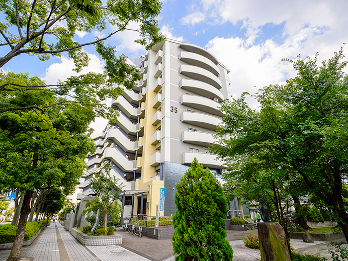 apartment 足立区竹の塚3-11ほか

住棟配置図