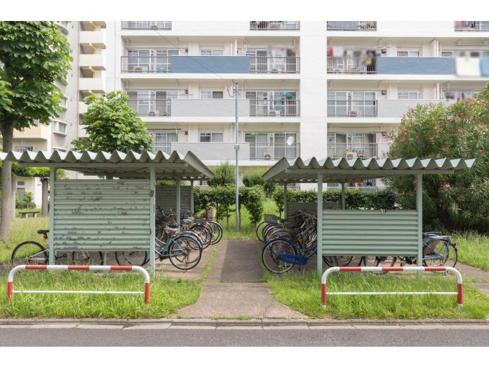 apartment 足立区竹の塚3-11ほか

住棟配置図