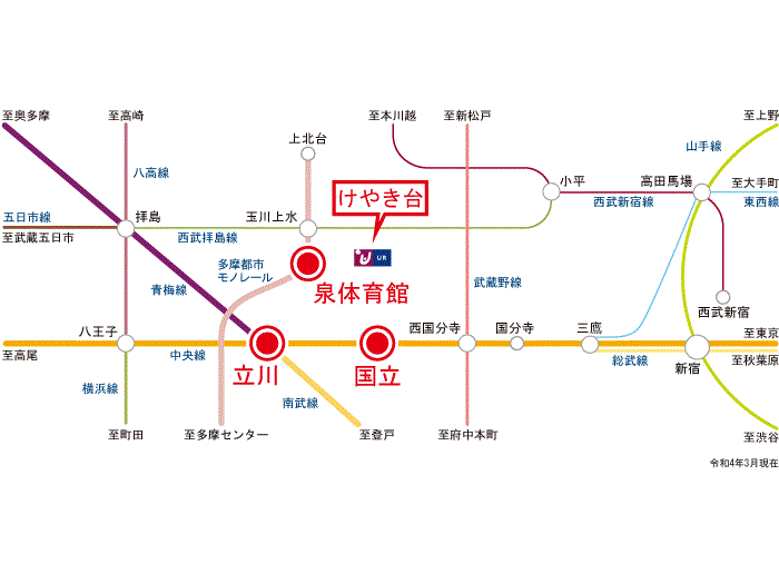 apartment 立川市若葉町1-13-2

住棟配置図