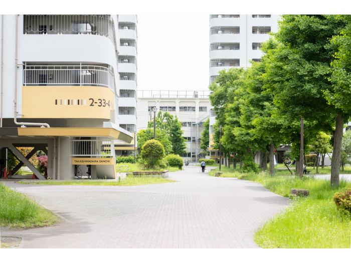 apartment 板橋区高島平2ほか

住棟配置図