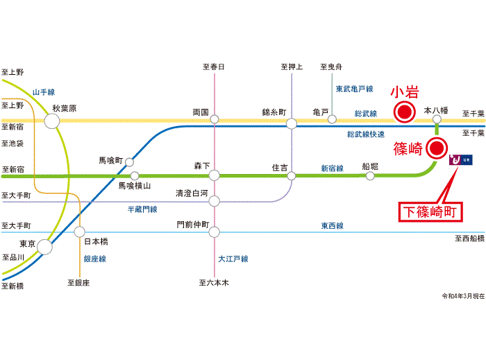 apartment 江戸川区下篠崎町18

住棟配置図