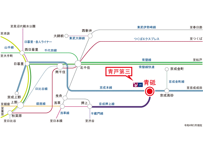 apartment 葛飾区青戸3-11

住棟配置図