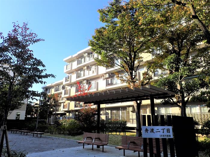 apartment 板橋区舟渡2-16

住棟配置図
