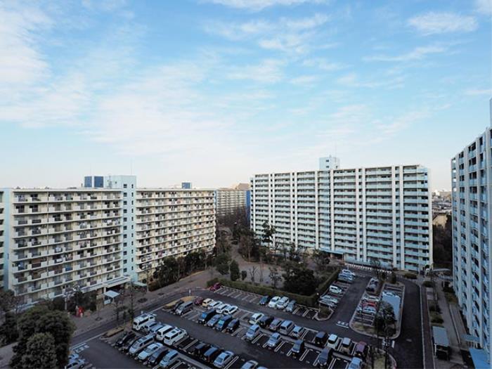 apartment 昭島市つつじが丘3-4ほか

住棟配置図