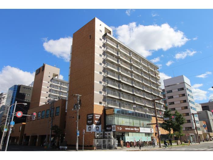 北海道札幌市中央区にあるUR賃貸住宅 札幌狸小路の外観写真 1/3