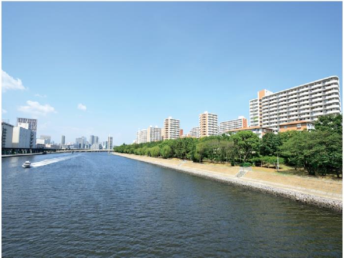 apartment 品川区八潮5-3

住棟配置図