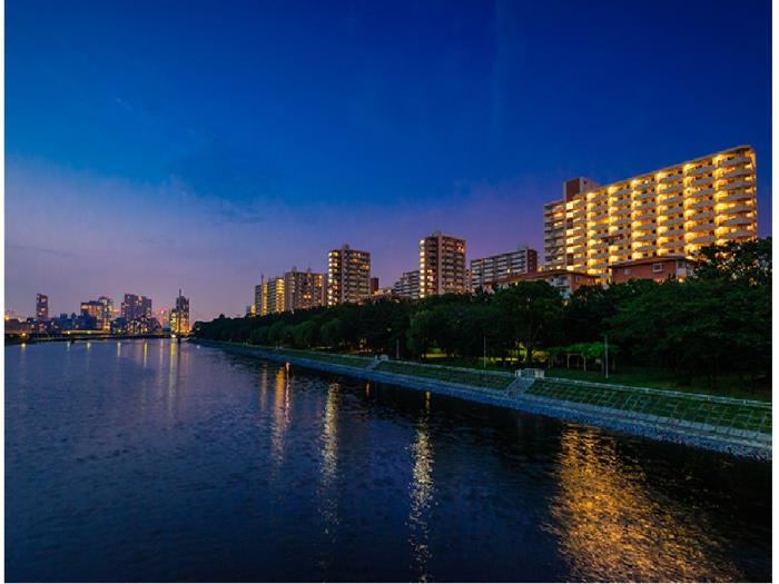 apartment 品川区八潮5-5

住棟配置図