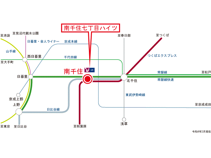 apartment 荒川区南千住7-31-3

住棟配置図