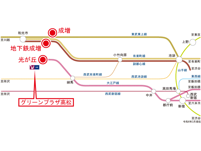 apartment 練馬区高松4-27-3

住棟配置図