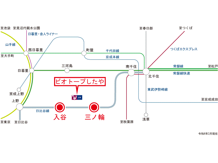apartment 台東区下谷3-14-3

住棟配置図