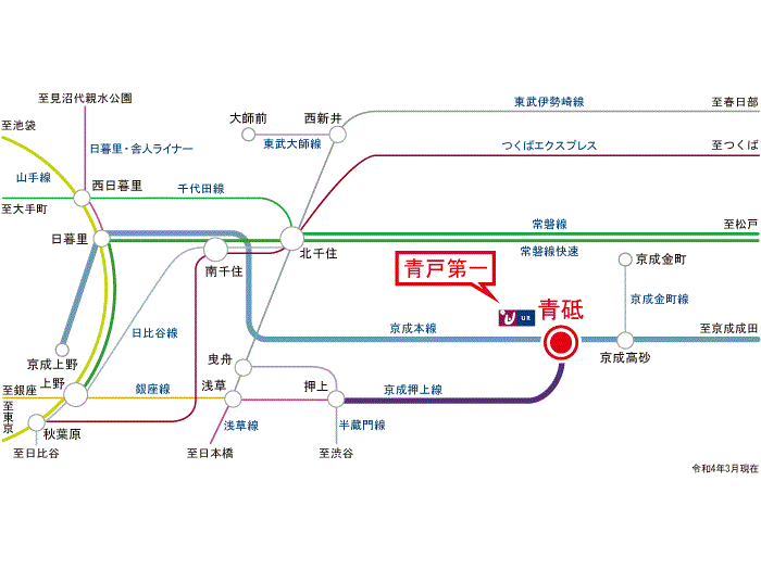 apartment 葛飾区青戸3-19ほか

住棟配置図