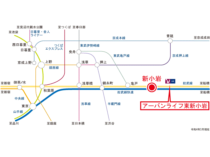 apartment 葛飾区東新小岩3-8

住棟配置図