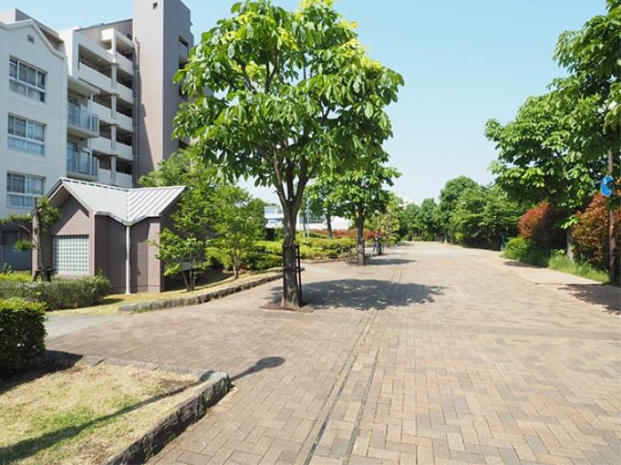 apartment 八王子市上柚木3-5

住棟配置図