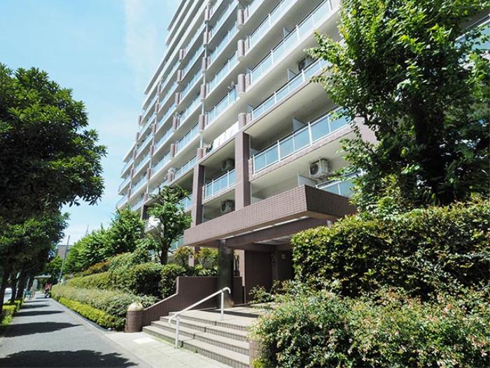apartment 西東京市新町1-4

住棟配置図