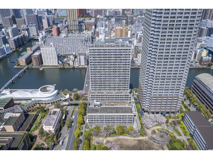 apartment 中央区晴海1-6

住棟配置図