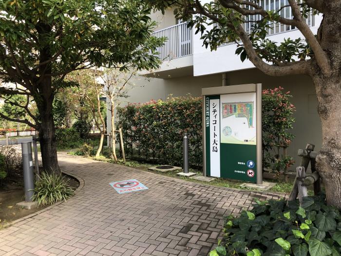 apartment 江東区大島6-14

住棟配置図
