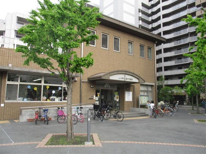 apartment 江東区亀戸2-1

住棟配置図