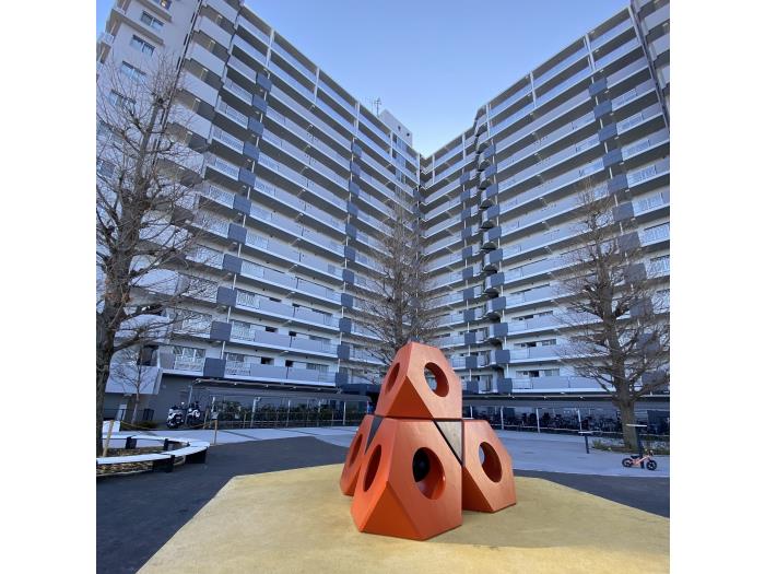 apartment 立川市曙町1-32-42

住棟配置図