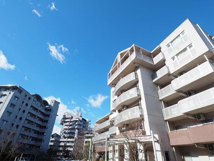 apartment 八王子市上柚木2-63

住棟配置図