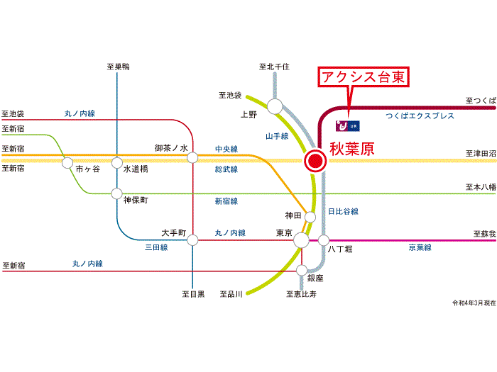 apartment 台東区台東1-25-12

住棟配置図
