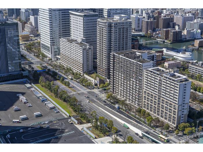 apartment 中央区晴海1-8-5

住棟配置図