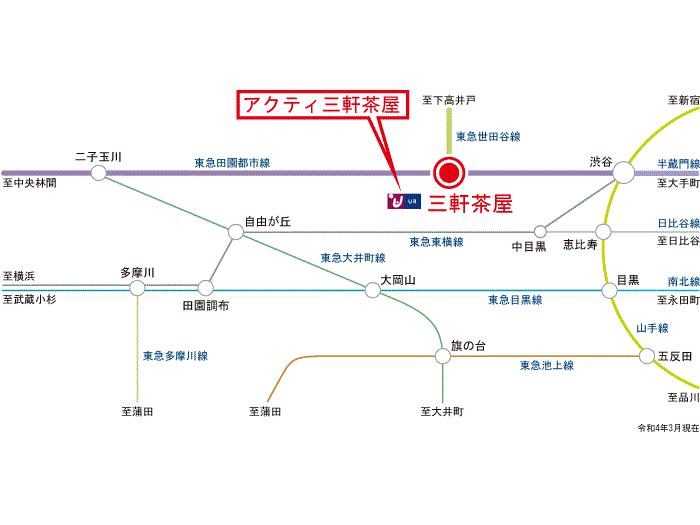 apartment 世田谷区野沢1-35

住棟配置図