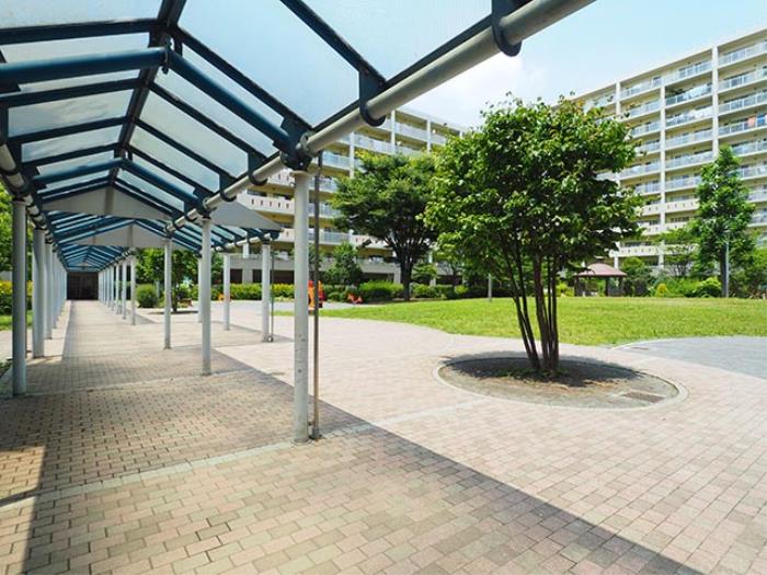 apartment 調布市国領町8-2-9

住棟配置図