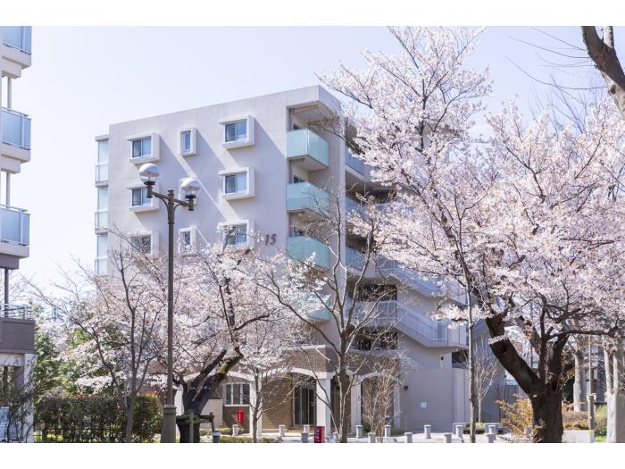 apartment 世田谷区南烏山2-30

住棟配置図