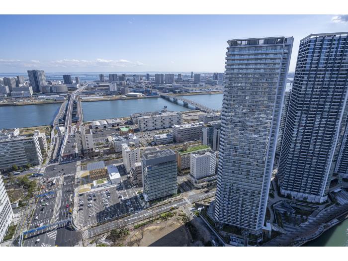 apartment 中央区晴海3-6-8

住棟配置図