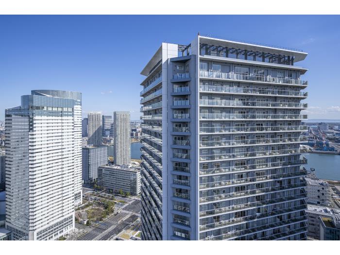 apartment 中央区晴海3-6-8

住棟配置図