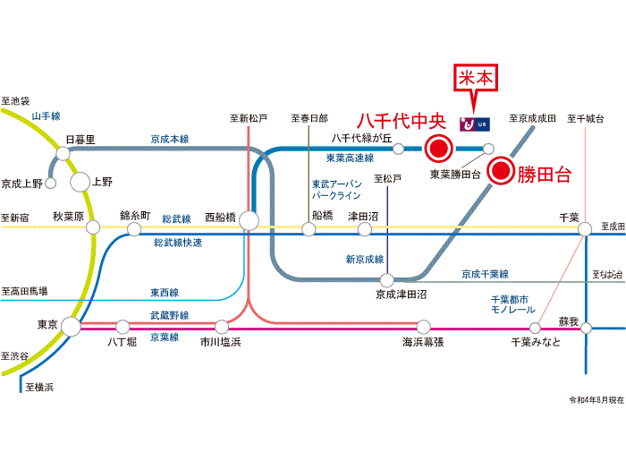 apartment 八千代市米本1359

住棟配置図