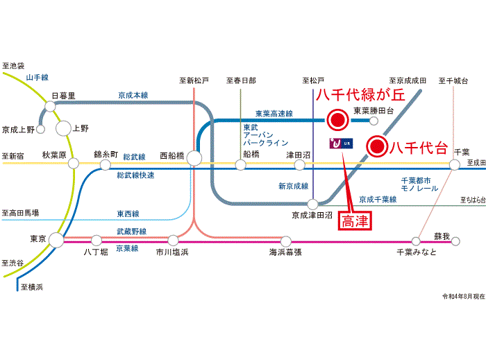 apartment 八千代市高津832-1ほか

住棟配置図