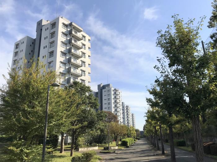apartment 八千代市村上1113-1

住棟配置図