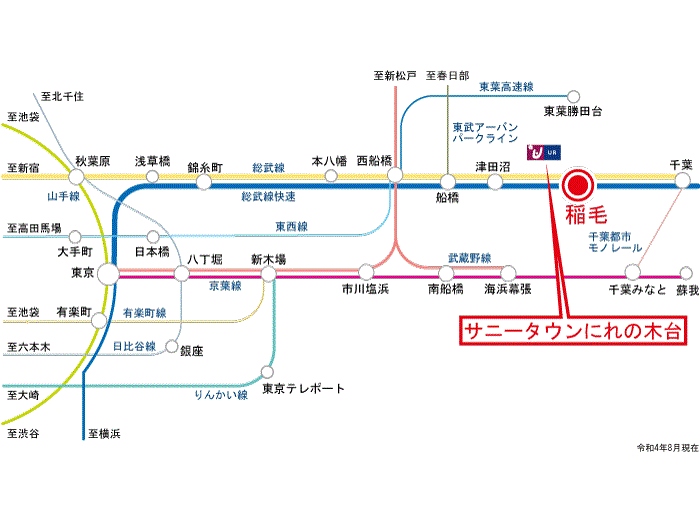 apartment 千葉市花見川区朝日ヶ丘2-1

住棟配置図