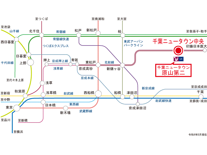 apartment 印西市原山1-3ほか

住棟配置図