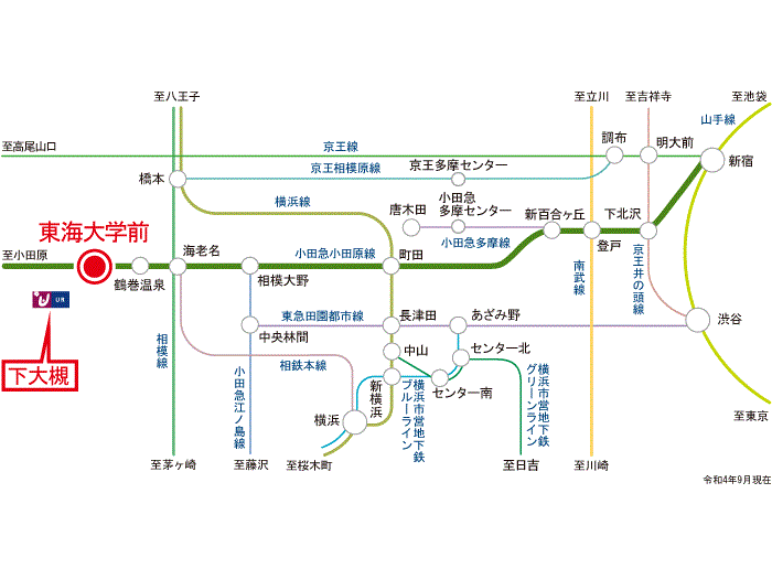 apartment 秦野市下大槻410

住棟配置図