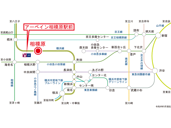 apartment 相模原市中央区相模原1-1ほか

住棟配置図