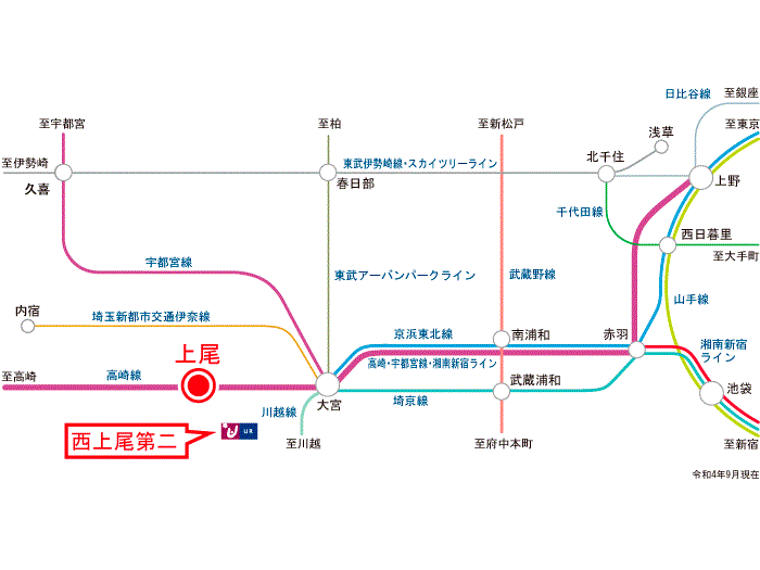 apartment 上尾市小敷谷77-1

住棟配置図