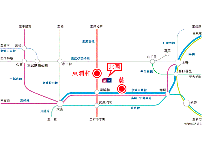 apartment 川口市北園町11-1

住棟配置図
