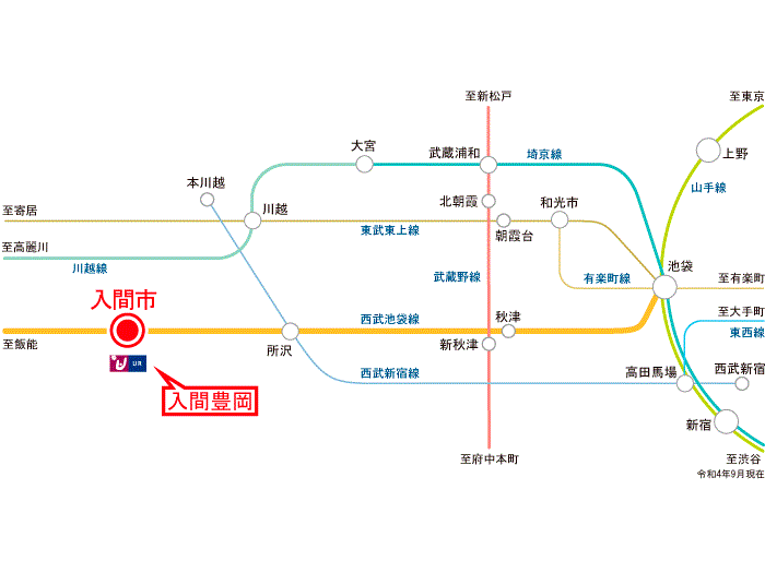 apartment 入間市豊岡1-8

住棟配置図