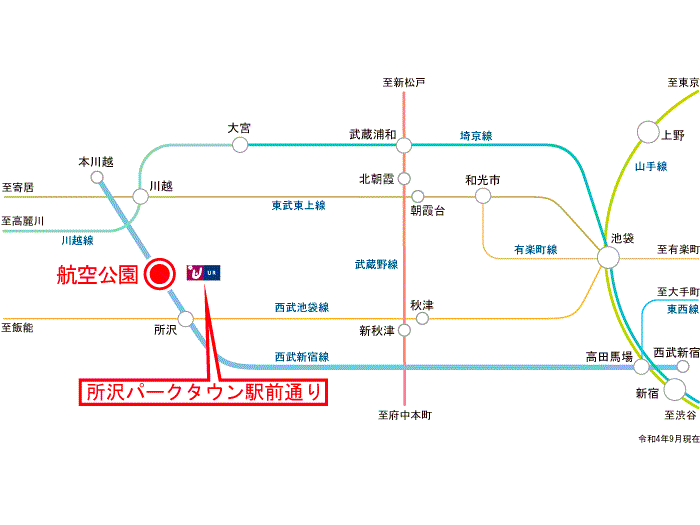 apartment 所沢市並木3-1

住棟配置図