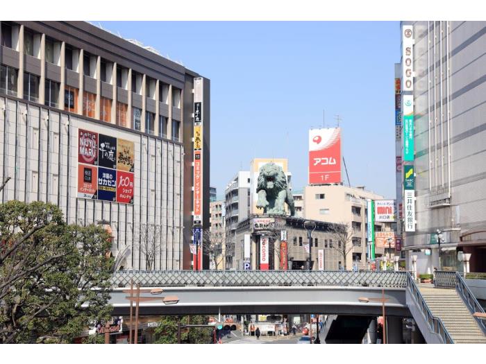 apartment 川口市末広3-6-12

住棟配置図