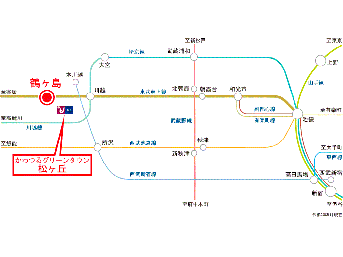 apartment 鶴ヶ島市松ヶ丘4-1

住棟配置図
