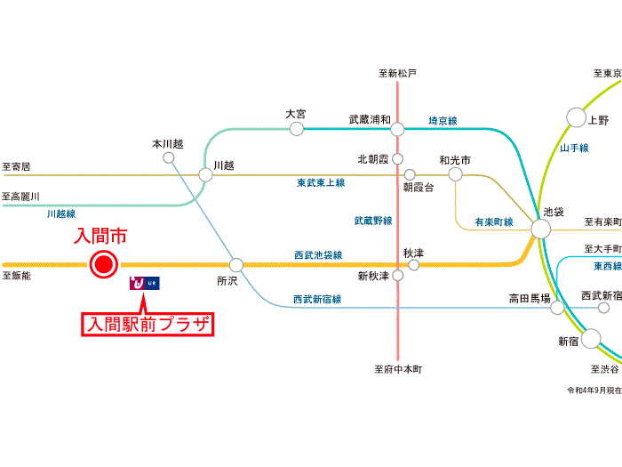 apartment 入間市向陽台1-1-17

住棟配置図