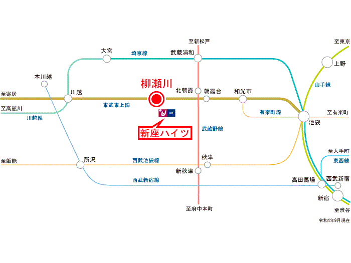 apartment 新座市新座3-6-13

住棟配置図