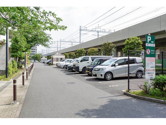 apartment 草加市谷塚町731-1

住棟配置図