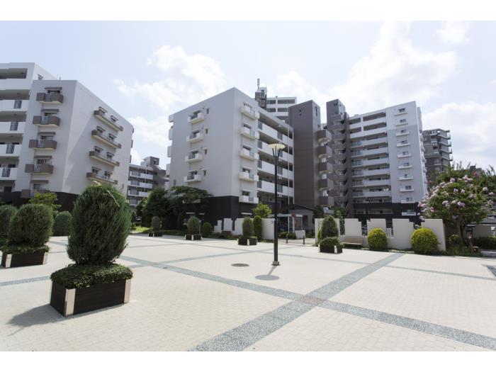 apartment ふじみ野市霞ヶ丘1-4ほか

住棟配置図