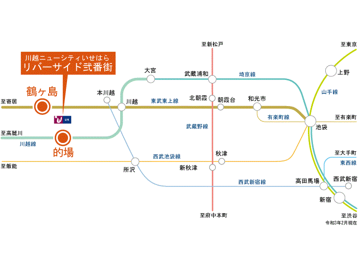 apartment 川越市伊勢原町5-5-12

住棟配置図