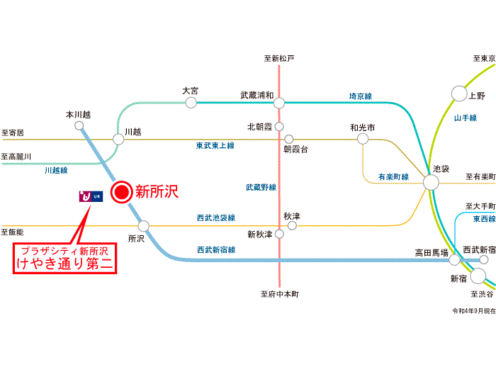 apartment 所沢市緑町4-28ほか

住棟配置図