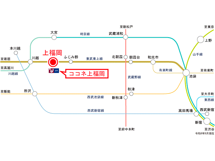 apartment ふじみ野市霞ヶ丘1-2-12

住棟配置図